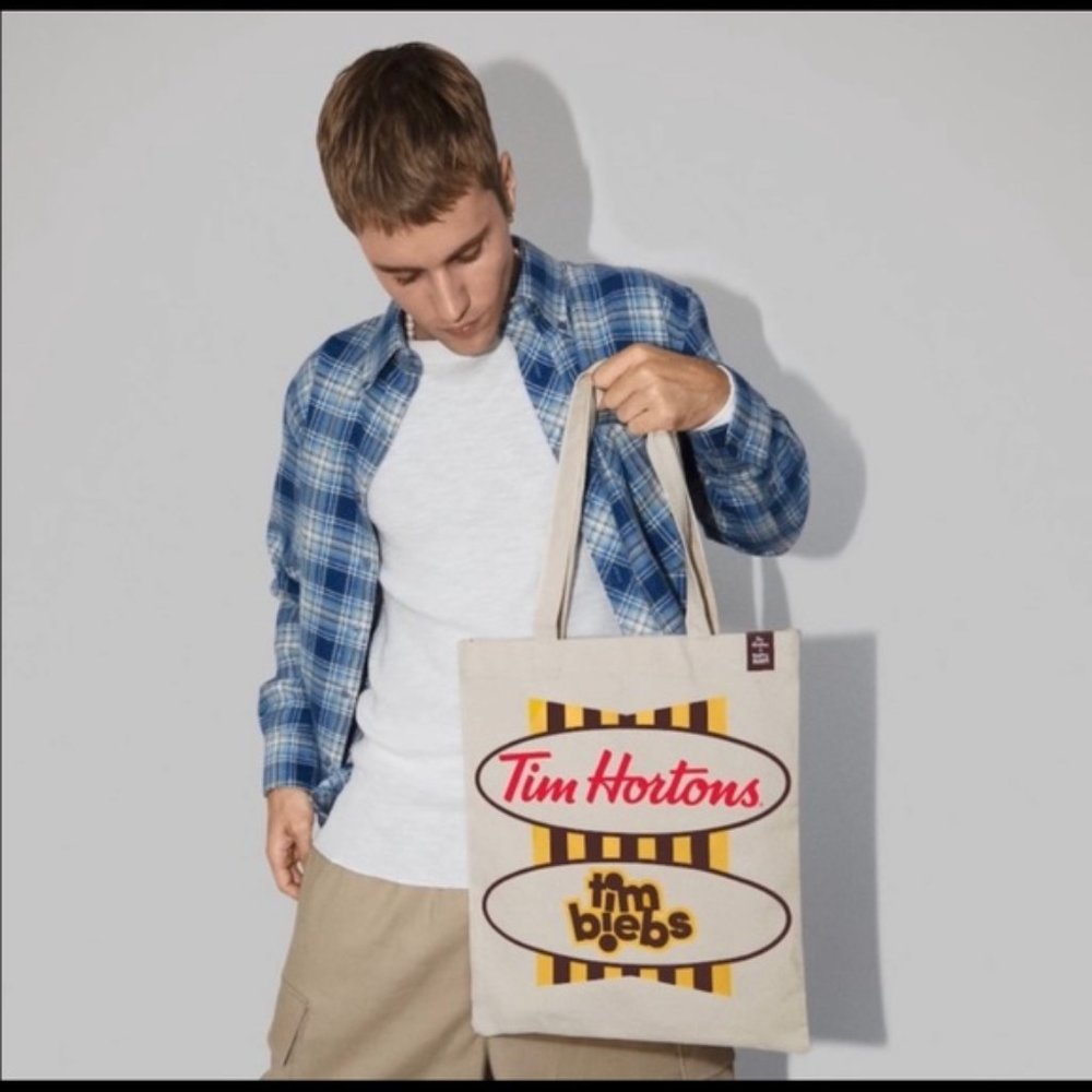 Tim Hortons X Justin Bieber TimBiebs Merch - Tote Bag